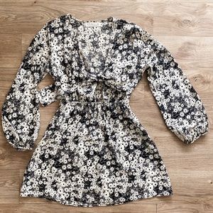 Long Sleeve Floral Dress